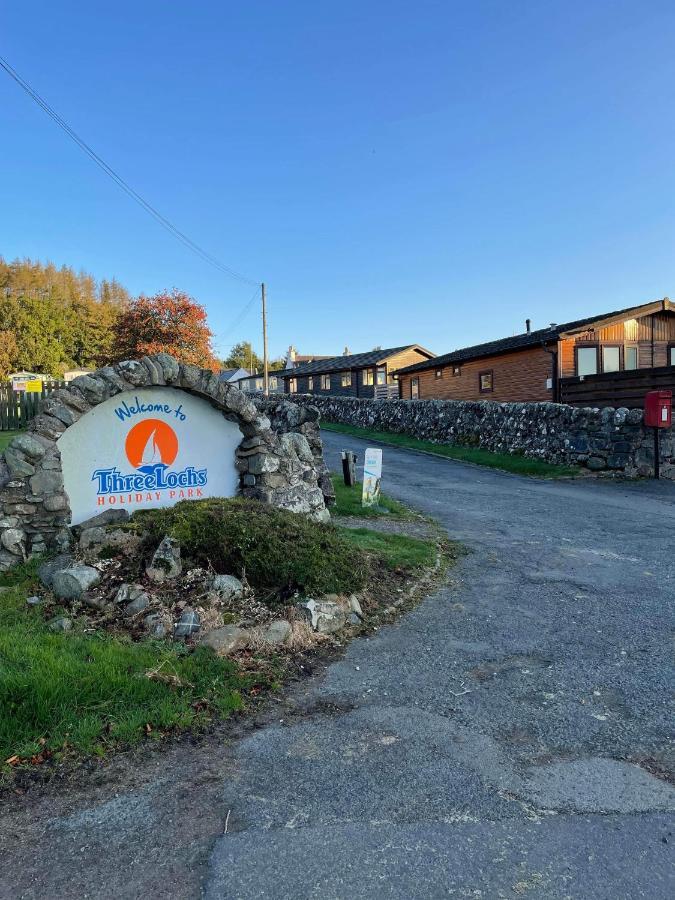 Caravan Rabbit House No 81 At Three Lochs Holiday Park Ньютон Стюарт Экстерьер фото